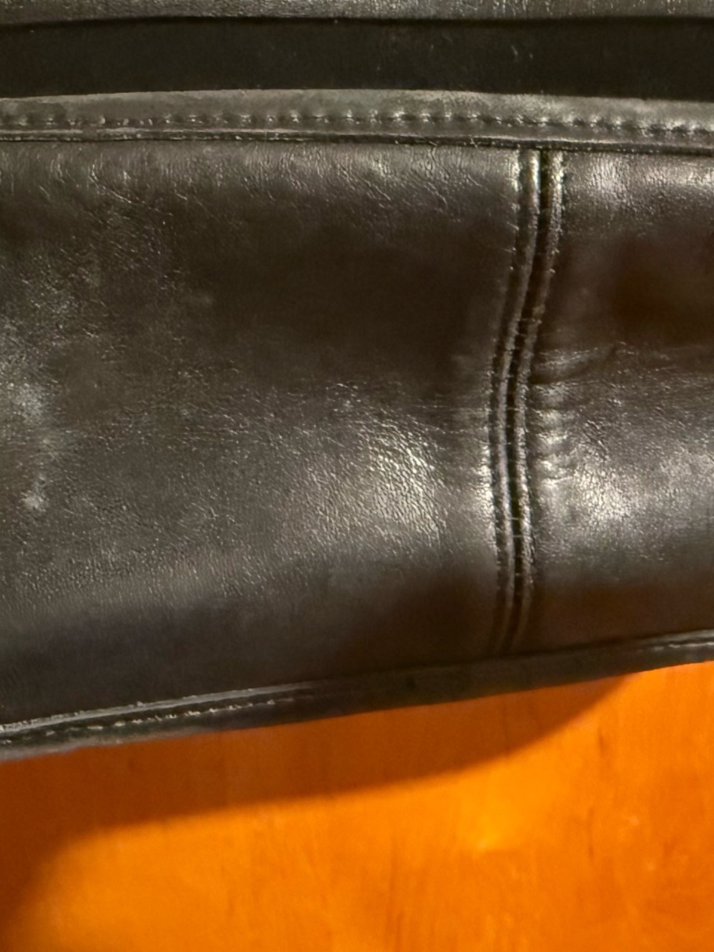 Vintage Coach 9951 /Patricia in Black Leather - Picture 7 of 16